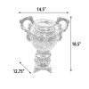 Golden Swirl Vase Tall