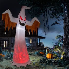 Halloween Outdoor Decorations, Blow Up Yard Decorations, Built-in LED Lights DÃ©cor for Indoor Home Party Garden Lawn Store, 5.9FT Pumpkin Ghost (Style: Giant Ghost)