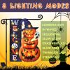 Lighted Garden Flag, Solar Fall Outdoor Decor Yard Flag,8 Modes Led Scarecrow Flag