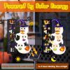 Lighted Garden Flag, Solar Fall Outdoor Decor Yard Flag,8 Modes Led Scarecrow Flag