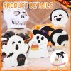 Halloween Decorations Indoor, Wooden Tiered Tray Decor Table Sign Set of 3